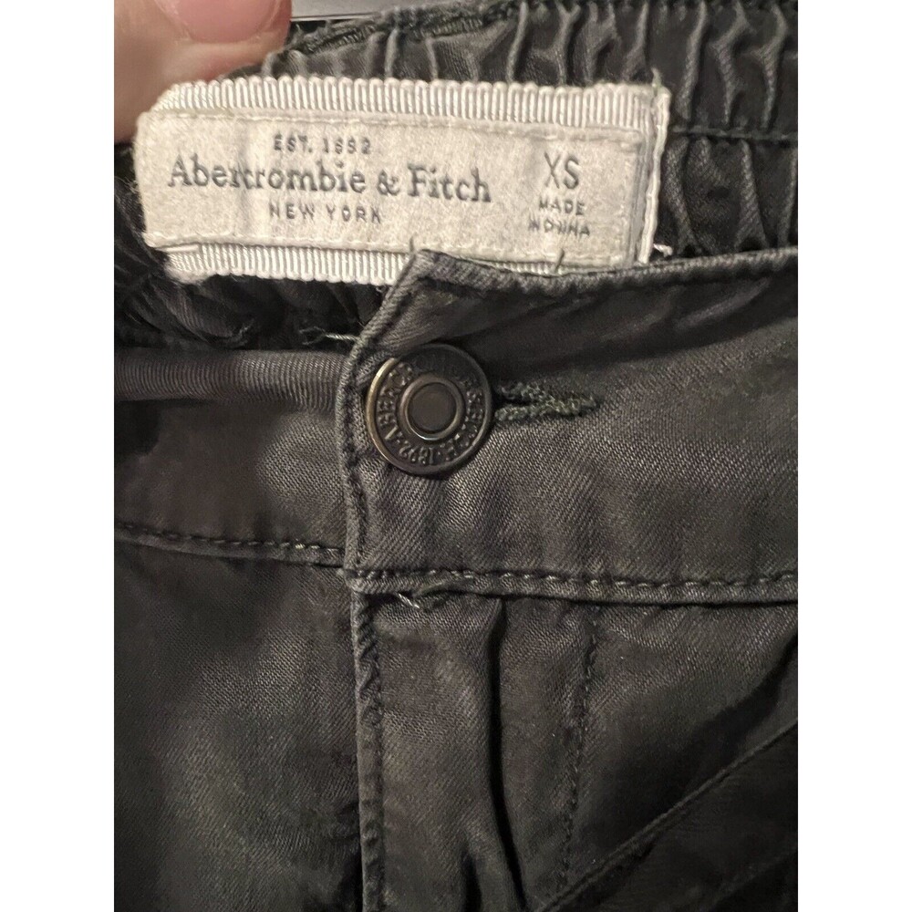 Abercrombie Fitch jogger Pants Womens Sz XS lyocell tapered High Rise Lagenlook - Picture 4 of 10